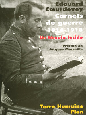 cover image of Carnets de guerre (1914-1918)--un témoin lucide